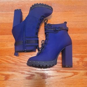 BRAND NEW PAZZLE COMBAT BOOTS sz 7